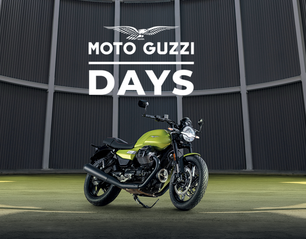 Du 14 au 21 juin: Open Doors Moto Guzzi dans notre concession